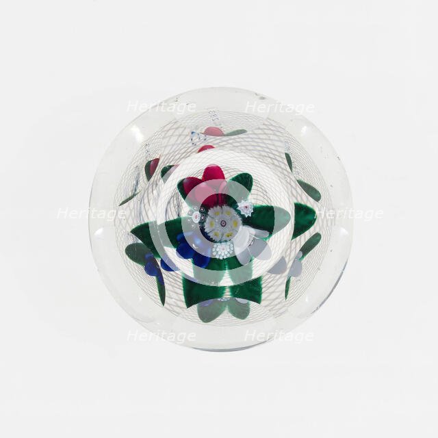 Paperweight, United States, Late 19th century. Creator: Boston and Sandwich Glass Company.