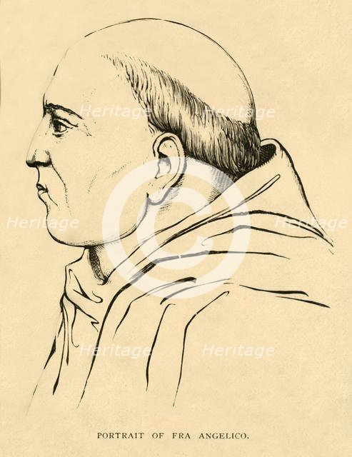 'Portrait of Fra Angelico', 1881. Creator: Unknown.