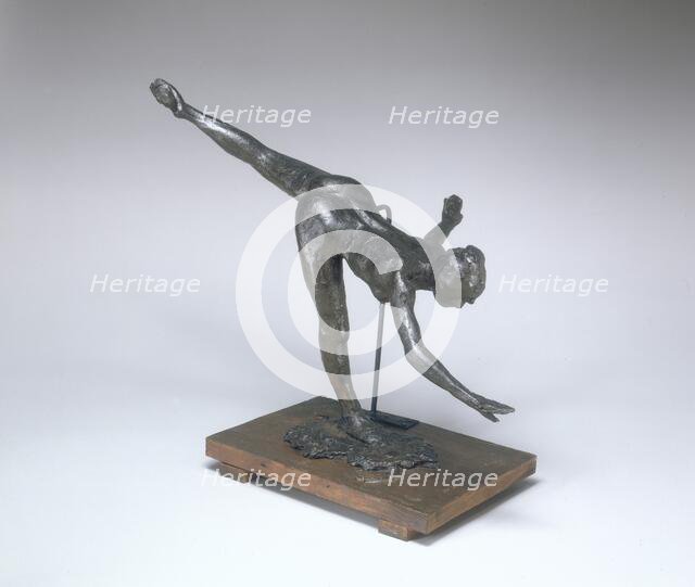 Grande Arabesque, Third Time (First Arabesque Penchée), c. 1885/1890. Creator: Edgar Degas.