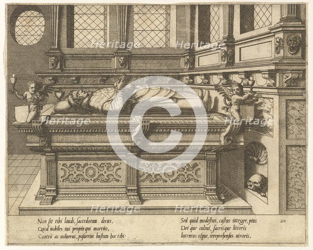 Cœnotaphiorum (20), 1563. Creators: Johannes van Doetecum I, Lucas van Doetecum.