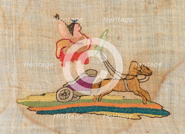 Handkerchief, early 18th century. Creator: Unknown.