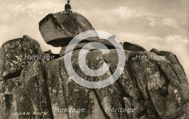 Logan Rock, 20th Century. Artist: Unknown