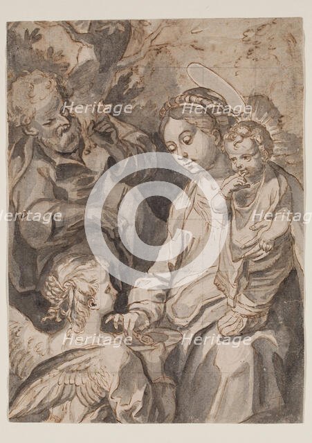 Holy Family, between mid-18th and early 19th century. Creator: Giovanni Battista Cecchi.