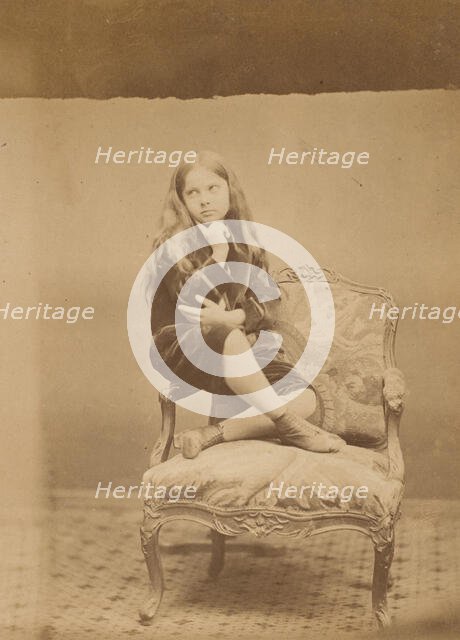 Les jambes croisées, 1860s. Creator: Pierre-Louis Pierson.