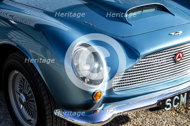 1961 Aston Martin DB4 GT SWB lightweight. Creator: Unknown.