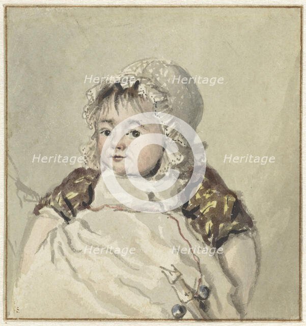 Portrait of Cornelia Johanna van Os, 1804. Creator: Georgius Jacobus Johannes van Os.