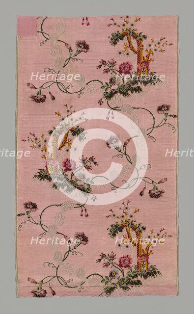 Panel, Spitalfields, Mid-1740s. Creator: Unknown.