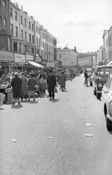 Portobello Market, London, c1955.  Creator: Arthur Charles Kirby Ware.