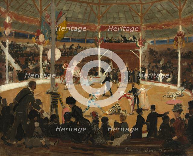 The Circus, 1889. Creator: Suzanne Valadon (French, 1865-1938), attributed to.