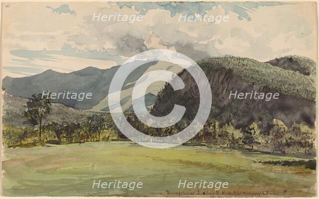 Humphrey's Ledge, 1860. Creator: Charles de Wolf Brownell.