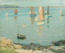 In with the Tide, Concarneau, 1929-30. Creator: Terrick Williams.