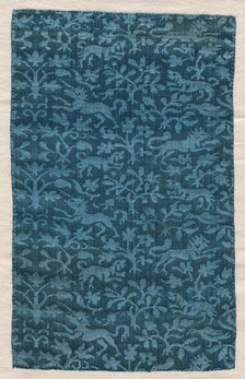 Textile Fragment, 1500s - 1600s. Creator: Unknown.