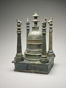 Stupa Reliquary, Kushan period, about 2nd century. Creator: Unknown.
