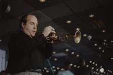 Lew Soloff, Jazz Inn Party, Nordwijk, Netherlands, 1989. Creator: Brian Foskett.