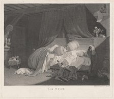 La Nuit (Night), 1780s. Creator: Nicolas-Francois Regnault.