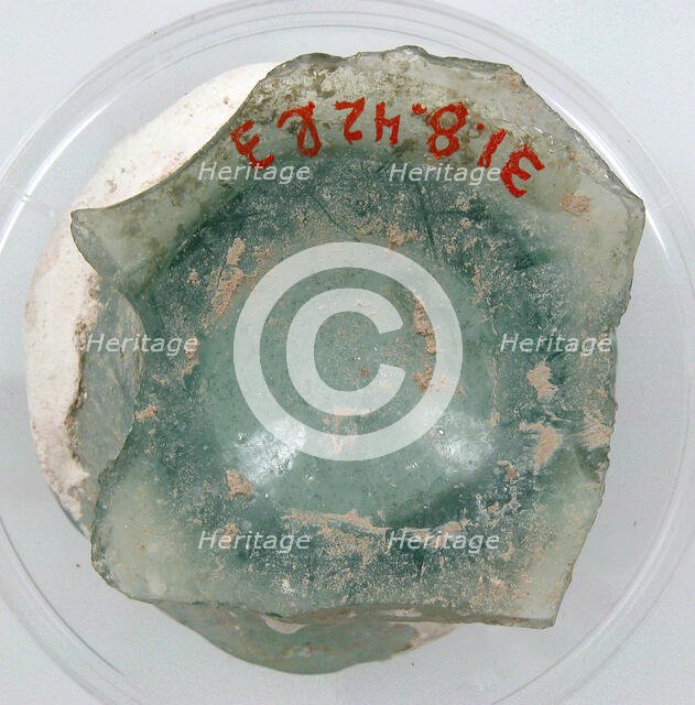 Foot of a Vessel, Coptic, 4th century. Creator: Unknown.