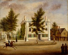 Pickman-Derby House, 70 Washington Street, Salem, Massachusetts, c1825. Creator: Mary Jane Derby.