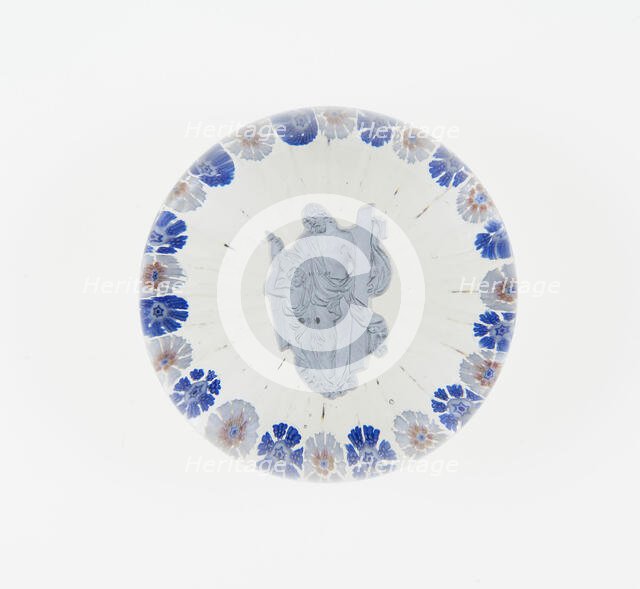 Paperweight, France, Mid 19th century. Creator: Saint-Louis Glassworks.