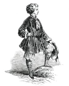 Paris Fashions for September - Boy's Dress, 1850. Creator: Unknown.