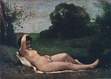 'Nymphe', 1859, (1937). Creator: Jean-Baptiste-Camille Corot.
