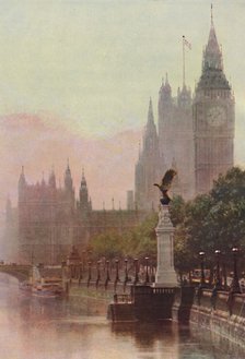 'Houses of Parliament', c1935. Creator: Unknown.