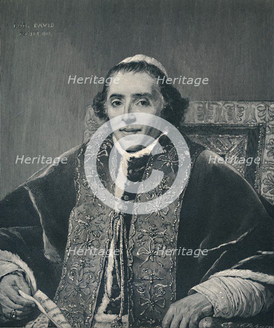 'Pius VII', 1805, (1896). Artist: T Johnson.