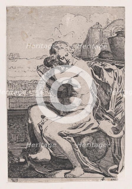 Bathsheba Combing Her Hair, ca. 1615. Creator: Willem Pietersz. Buytewech.