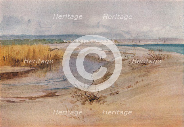 'View of Cagnes', c1899. Artist: Edward Millington Synge.