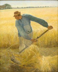 Harvest, 1885. Creator: Laurits Andersen Ring.