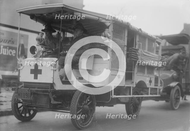 Red Cross Auto N.G. S.N.Y., between c1910 and c1915. Creator: Bain News Service.