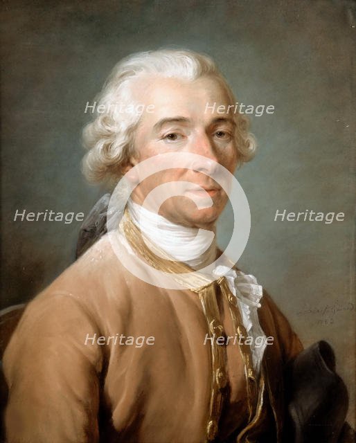 Portrait of Jacques-Antoine Beaufort (1721-1784), 1783. Creator: Labille-Guiard, Adélaïde (1749-1803).