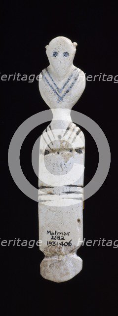 Bone figure, Naqada I (Egypt), c3900-c3600BC. Artist: Unknown.