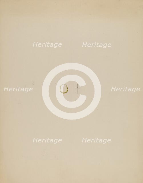 Child's Earring, c. 1936. Creator: Isidore Steinberg.