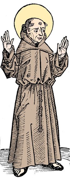 St Francis of Assisi, Italian priest and founder of the Franciscan order, 1493. Artist: Unknown.