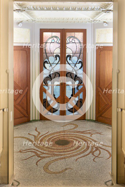 The Hotel Tassel, 6, Rue Paul-Emile Jansonstraat, Brussels, Belgium, 2015. Artist: Alan John Ainsworth.