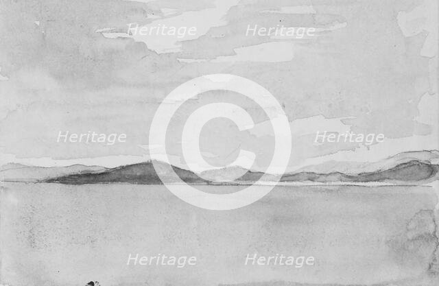 Site of Troy (from Sketchbook), 1904. Creator: Mary Newbold Sargent.