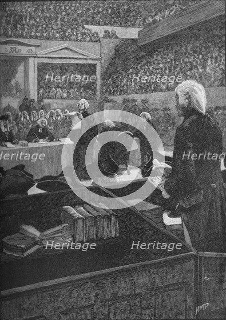 The trial of Warren Hastings, 1788-1795 (1905). Artist: Unknown.