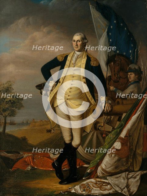 George Washington, ca. 1782. Creator: James Peale.