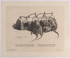 Mousetrap, 1860. Creator: Charles Emile Jacque.