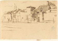 The Swan, Chelsea, 1872. Creator: James Abbott McNeill Whistler.