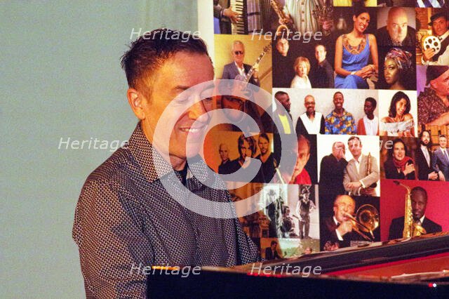 Geoff Keezer, Gillian Margot - Geoff Keezer Duo, Watermill Jazz Club, Dorking, Surrey, 2 Sep 2025. Creator: Brian O'Connor.