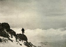 'Brocklehurst Looking Down From...Mount Erebus', 1908, (1909). Artist: Unknown.