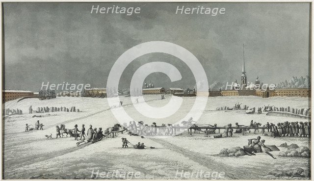 View of the Peter and Paul Fortress.