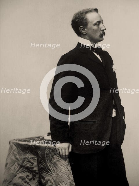 Portrait of Boniface de Castellane (1867-1932), 1897. Creator: Nadar; Gaspard-Félix (1820-1910).