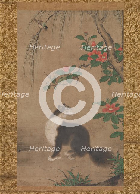 Musk Cat, second half of the 16th century. Creator: Uto Gyoshi.