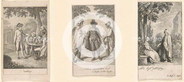 Unklug (Unwise), 1797. Creator: Daniel Nikolaus Chodowiecki.