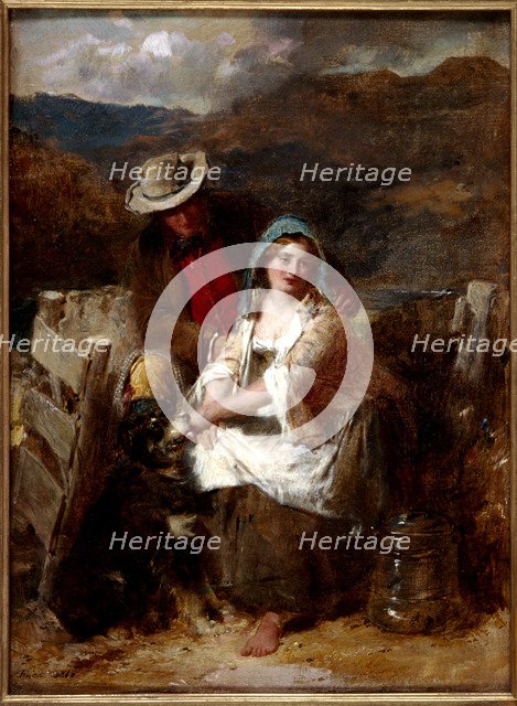 Too young to be married, 1869. Artist: Thomas Faed