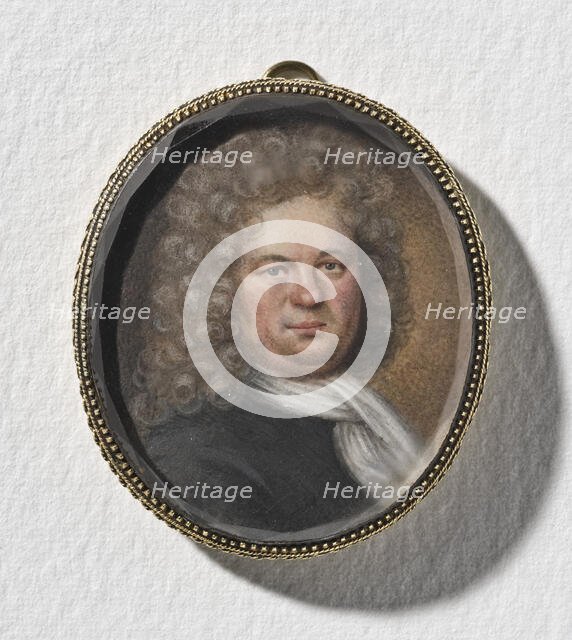 Hartwick Losck (b. 1655), 1711. Creator: Elias Brenner.