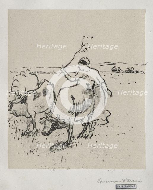 Cowherder, c. 1899. Creator: Camille Pissarro (French, 1830-1903).