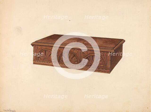 Desk Box, c. 1937. Creator: Mario De Ferrante.